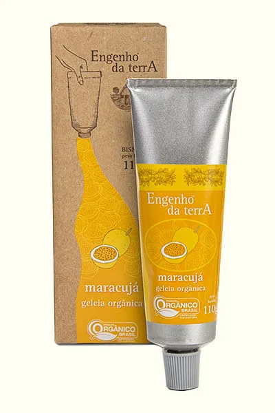 Geleia de Maracujá Orgânica Artesanu Engenho da Terra