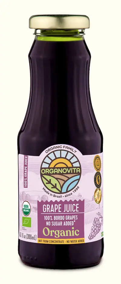 Suco de Uva Orgânico Artesanu Organovita